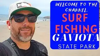 Surf Fishing Gaviota State Beach For Halibut...