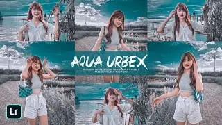 Aqua Urbex Presets - Lightroom Mobile Presets DNG | The Professional SKY POSING Photos Editing