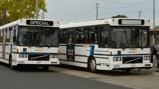 Melbourne's last high floor buses - The Volvo B10M & B10B