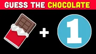 🍫 Can You Guess The Chocolates name By Emoji?