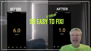 CHEAP & EASY Fix Light Around Blinds - $10 & 10 Minutes