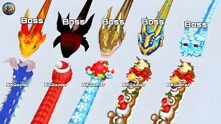 Snake Clash 🐍🔥 NEW Update! Strongest Boss Battle with NEW Snake Skin #435