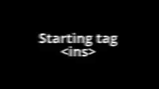 html text formatting - inserted text tag in html