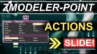 ZBrush - ZModeler Point(Actions) - 