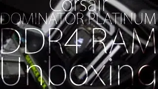 Corsair Dominator Platinum DDR4 2666MHz - Unboxing and Overview!