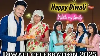 Diwali 2025 Celebration with My Family 🪔Full Day Vlog, Decoration, Sweets 🎆