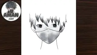Easy Anime Drawing || How to Draw a Cute Anime Boy for Beginners || Simple Step-by-Step Guide