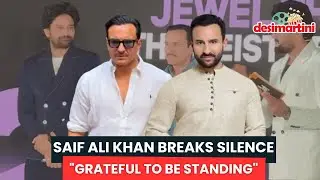 Saif Ali Khan&rsquo;s Triumphant Return | First Public Appearance After Attack & New Heist Film Revealed