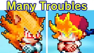 Friday Night Funkin' VS Sonic.EXE - Way Too Many Troubles | Final Triple Trouble (FNF Mod/Sonic)