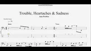 Ann Peebles - Trouble, Heartaches & Sadness (bass tab)