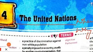 ICSE class 8 civics chapter 4 The United Nations