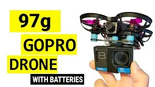 Дрон GoPro весом менее 100 г | БЕЗ БАЛАНСИРОВОЧНОГО ЗАРЯДНОГО УСТРОЙСТВА, самый маленький и легкий киновуп