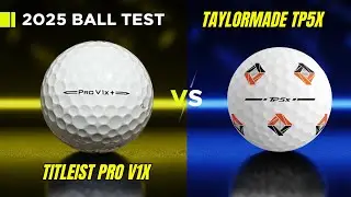 Titleist Pro V1x 2025 против TaylorMade TP5x 2025: обзор и сравнение скоростей замаха