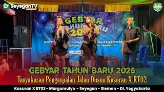🔴 #LIVE 2 : Tasyakuran Pengaspalan Jalan Dusun Kasuran X RT02 - Gebyar Tahun Baru 2026