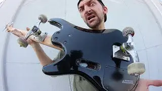 BASS GUITAR SKATEBOARD!! | SKATE EVERYTHING EPISODE 73
