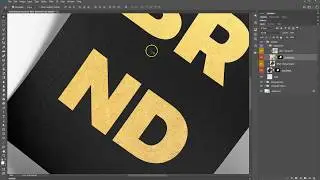 Editorial Mockup Package / Add Selective Foil Stamping