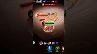 mobile legends yin V's Nana🤣 #mobilelegends #mlbb #shorts #gaming