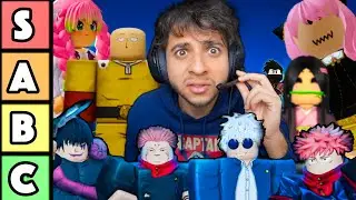I Ranked Every Anime Roblox Game