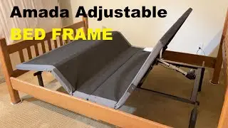 Регулируемая кровать AMADA Queen Comfort устанавливается слишком просто!