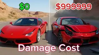 Realistic Crashes & Damage Cost #2 | Best Epic Moments in BeamNG Drive