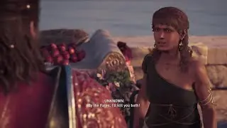 I knew that bi*ch was suspicious... | AC ODYSSEY