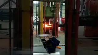 Hydraulic free forging press+forging manipulator