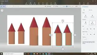 Windows 10 Paint 3D Tutorial.  English Version For Begginers