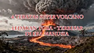 4 TOP SUPER VOLCANO - LEDAKAN TOBA - TERBESAR DI ERA MANUSIA