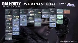 COD Ghosts ALL New Weapons, Perks, and Pointstreaks!