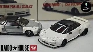 Honda NSX White Kaido Works V2 by Kaido House Mini GT | UNBOXING and REVIEW