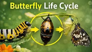 Butterfly Life Cycle | Egg to Butterfly (Step by Step) #butterfly #life #egg #insects #lifecycle
