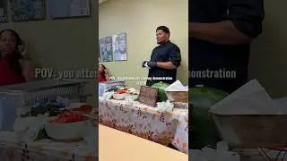 POV: you attended the cooking demo at CFDI 🥗💼 #cookingdemo #soulbrothers #catering