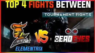 Top 4 Fights Between Elementrix and DeadEye Guys in Tournament - PUBG MOBILE NEPAL