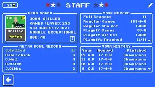 2 retro bowl dubs and stats for all my players