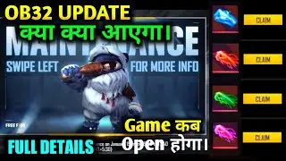 FREE FIRE NEW EVENT | 19 JANUARY NEW UPDATE FREE FIRE | OB32 UPDATE FREE FIRE | FF NEW EVENT | FF
