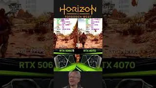 RTX 5060 TI VS RTX 4070 HORIZON FORBIDDEN WEST 2K | #rtx5060ti #rtx4070