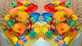 8 Menit Healing Satisfying ❤️ ASMR Kelereng Luncur Marble Run Slow & Fast