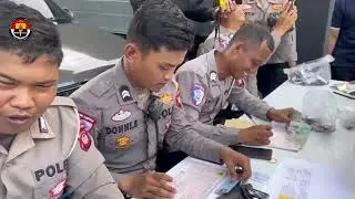Press Release Penindakan Knalpot Brong Dan Balap Liar Di Polresta Pontianak
