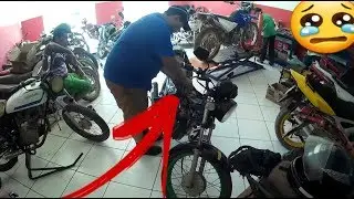 Colocando cdi magnetron na fan 125 pra corta de gito/Bigode motovlog