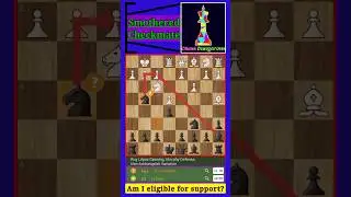 Ruy Lopez Opening: Morphy Defense, Neo-Arkhangelsk Variation. Smothered checkmate. #chess