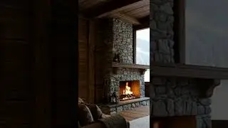 Cozy Fireplace Ambience for Sleep, Relaxation & Focus | ASMR Fire Sounds (4K) #fireplace #relaxing