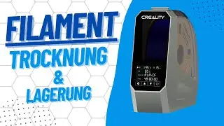 Crealitys neue Trockenbox im Einsatz: So bleibt dein Filament immer trocken!