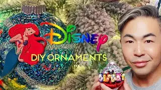 $4 DIY Disney Ornaments