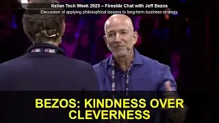 Jeff Bezos on Why Technology Must Be Kind, Not Just Clever