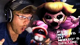 I FOUND PEACH LURKING IN THE DEPTHS... || Five Nights at Wario's DELUXE [Part 2]