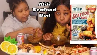 Let’s try Aldi’s $10 Seafood Boil + Mukbang
