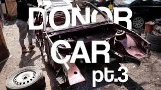 Ep.9 - Stripping Donor Car Pt.3 - Sierra Sapphire Cosworth Barn Find Restoration