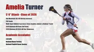 Amelia Turner, Girls Lacrosse, Class of 2026