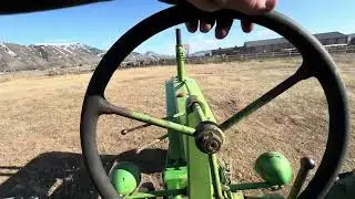 Dragging Pasture on the Model B in Star Valley Wyoming