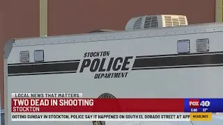 2 men found dead, woman left injured after reports of shooting in Stockton, police say
